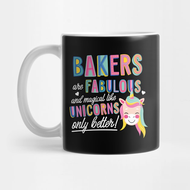 Bakers are like Unicorns Gift Idea by BetterManufaktur